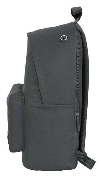 Safta Sac à dos pour ordinateur portable 14,1 pouces Basic - Gris (31 x 41 x 16 cm)