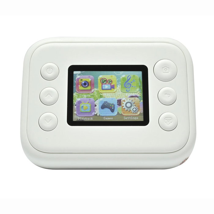 Lexibook Starcam Print Dj165 - Appareil photo instantané pour enfants, impression HD noir et blanc, 250 photos, avec stickers 3D et feutres, dès 5 ans