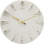 Hama Horloge murale Korfu beige 30cm avec chiffres 3D