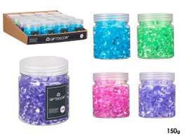 GIFTDECOR Bote 150gr Diamante Med Surt 4 Colores