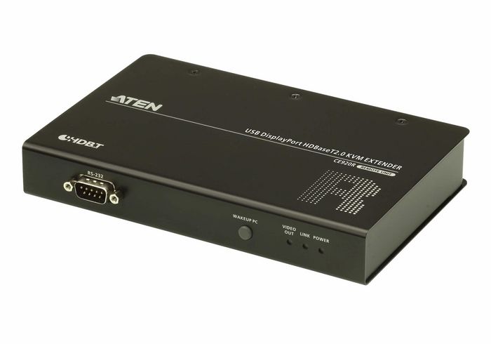 Aten CE920 USB DisplayPort HDBaseT™ 2.0 Extenseur KVM - Transmission 4K et USB sur 100 m via câble Cat6