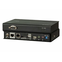 Aten CE920 USB DisplayPort HDBaseT™ 2.0 Extenseur KVM - Transmission 4K et USB sur 100 m via câble Cat6