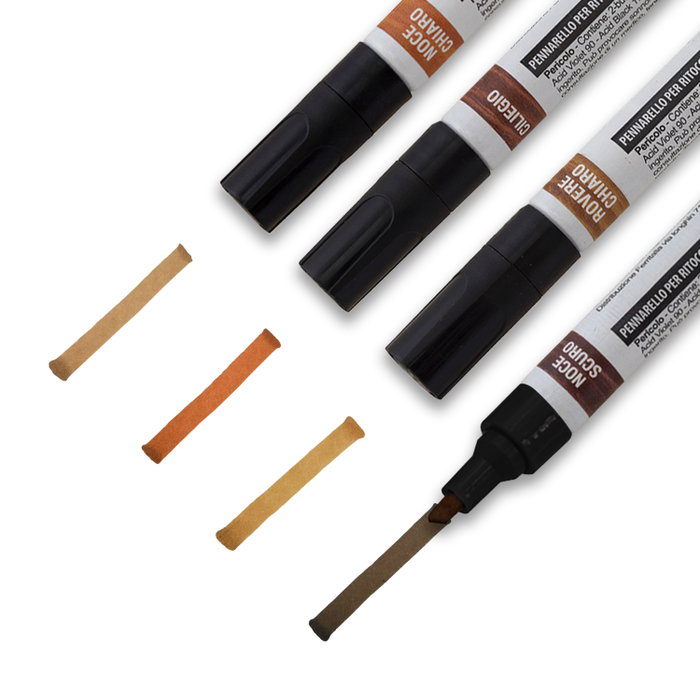 MAURER Rotulador Profesional Retoque Madera Color Nogal Oscuro