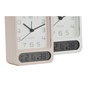 Horloge de table Home ESPRIT Blanc (2 Unités)