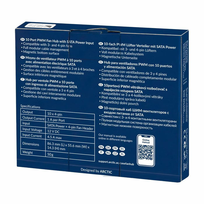 Hub USB Arctic Case Fan Hub