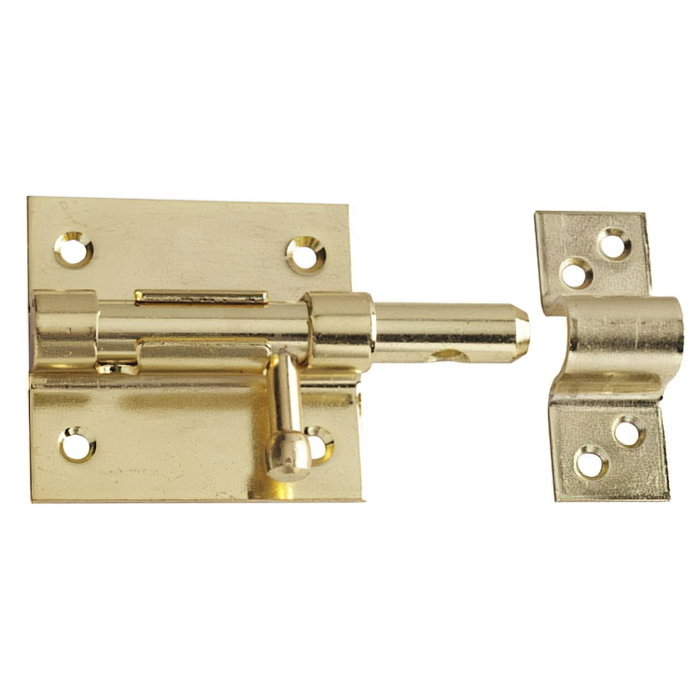 WOLFPACK LINEA PROFESIONAL Verrou Wolfpack 455 85 mm Laiton verni WOLFPACK LINEA PROFESIONAL Verrou Wolfpack 455 85 mm Laiton verni