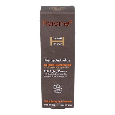 FLORAME Crème Anti-Âge Homme Hydratante 30ml FLORAME Crème Anti-Âge Homme Hydratante 30ml