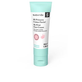 Suavinex Crème Visage Bébé 50 ml - Nourrit, Apaise et Protège la Peau Fragile des Agressions Extérieures