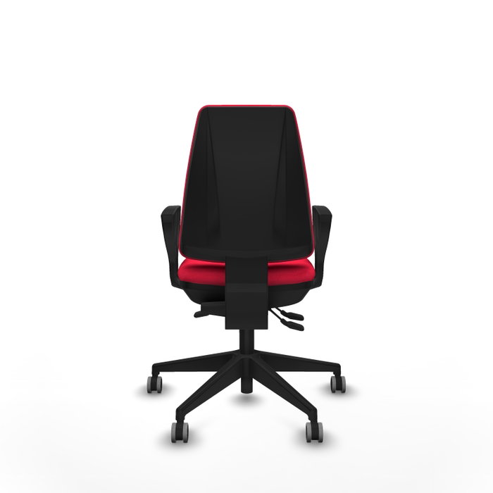 PIQUERAS Y CRESPO Chaise Elche Asynchrone Rouge