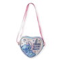 Cerdá Bolso Corazon Stitch - Sac à main coeur Stitch 15 x 14 x 4 cm - Rose