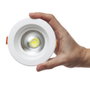 Spot LED Circulaire Downlight 7W 980Lm 6000K Blanc Froid Anti-éblouissant UGR19