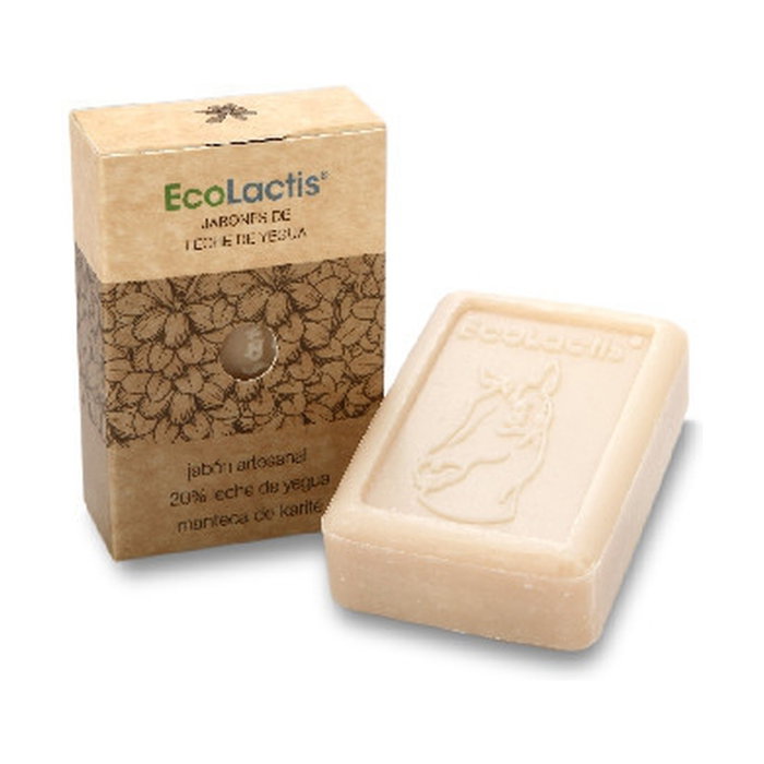 Ecolactis Savon 20% Lait de Jument et Beurre de Karité 100g Ecolactis Savon 20% Lait de Jument et Beurre de Karité 100g