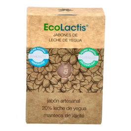 Ecolactis Jabon 20% Leche De Yegua Y Manteca Y Manteca Karité 100 gr - Savon Hydratant au Lait de Jument et Beurre de Karité