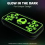 PDP Sacoche de transport 1 UP Glow In The Dark pour Nintendo Switch - Noir et vert fluo