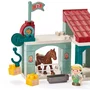 Ecoiffier Abrick 2978 - Centre Hippique à Construire avec Cheval, Manège, Pick-up, Van et Accessoires - Jouet dès 18 mois - Origine France