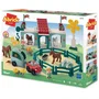Ecoiffier Abrick 2978 - Centre Hippique à Construire avec Cheval, Manège, Pick-up, Van et Accessoires - Jouet dès 18 mois - Origine France