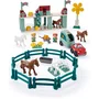 Ecoiffier Abrick 2978 - Centre Hippique à Construire avec Cheval, Manège, Pick-up, Van et Accessoires - Jouet dès 18 mois - Origine France