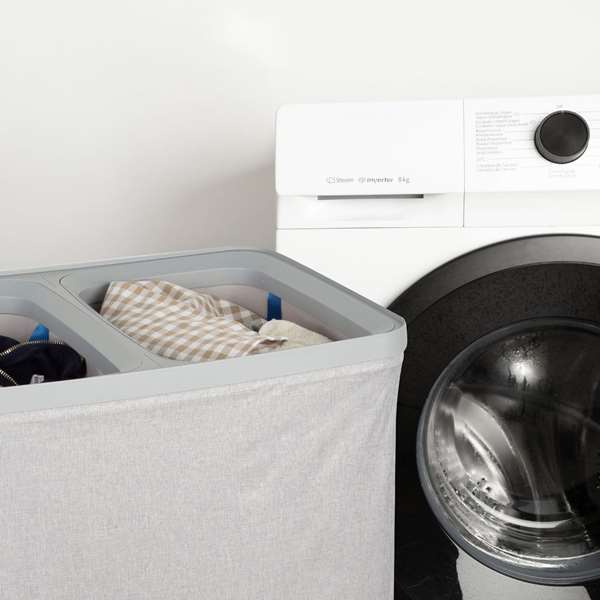 Color Baby Max Home-Cubo Colada 2 Compartiments Gris Clair