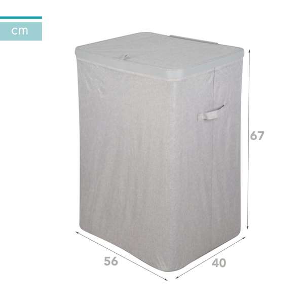 Color Baby Max Home-Cubo Colada 2 Compartiments Gris Clair