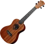 LAG Ukelele Tiki Uku Concert Sapele Satiné – 14 Frettes, Chevalet Palissandre