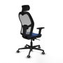 Piqueras y Crespo 2D036G2 Chaise de Bureau Bleu Marine