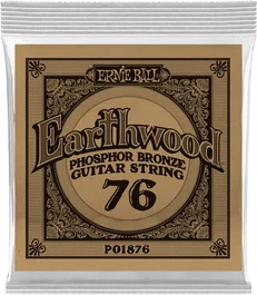 ERNIEBALL Cordes Acoustiques Earthwood Phosphor Bronze .076 (Set de 6)