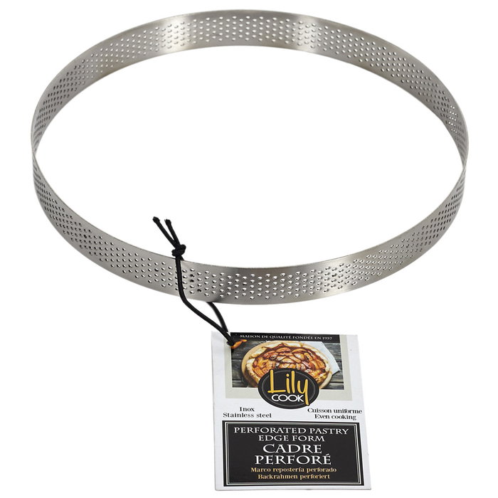 Lily Cook Cadre de pâtisserie rond perforé 16 cm