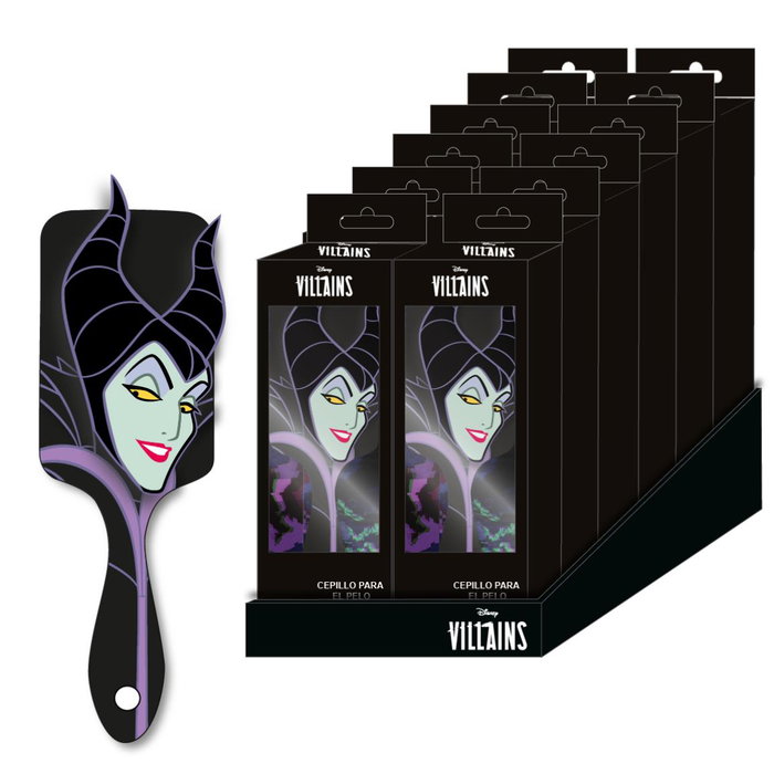Cerdá Brosse à Cheveux Rectangulaire Disney Méchantes Villaines Cerdá Brosse à Cheveux Rectangulaire Disney Méchantes Villaines
