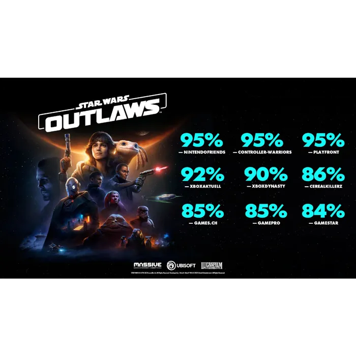 Ubisoft Star Wars Outlaws - Édition Gold - Jeu d'action-aventure en monde ouvert pour Nintendo Switch Ubisoft Star Wars Outlaws - Édition Gold - Jeu d'action-aventure en monde ouvert pour Nintendo Switch