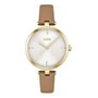 Boss 1502652 - Montre analogique femme dorée et beige