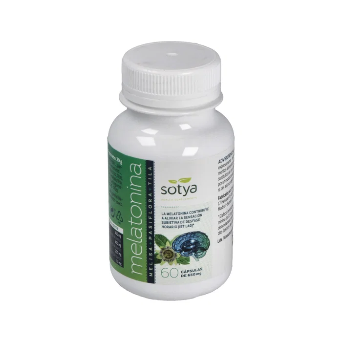 SOTYA Mélatonine Melissa+Pasiflora+Tila 650mg