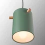 Dahlia - Suspension lampe Dahlia SKD-P1011-T en métal et bois - Design moderne avec hauteur de câble réglable