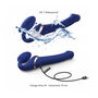 Vibromasseur Strap-on-me 6017418 Bleu XL