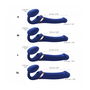 Vibromasseur Strap-on-me 6017418 Bleu XL