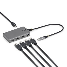 StarTech.com Hub USB-C vers 4 ports USB-A 3.2 Gen 1 Gris