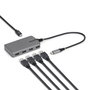 StarTech.com Hub USB-C vers 4 ports USB-A 3.2 Gen 1 Gris