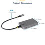 StarTech.com Hub USB-C vers 4 ports USB-A 3.2 Gen 1 Gris
