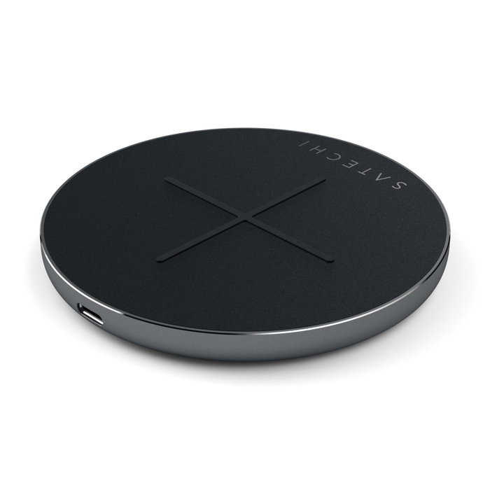 Satechi Chargeur sans fil Aluminum PD & QC Space Gray Satechi Chargeur sans fil Aluminum PD & QC Space Gray