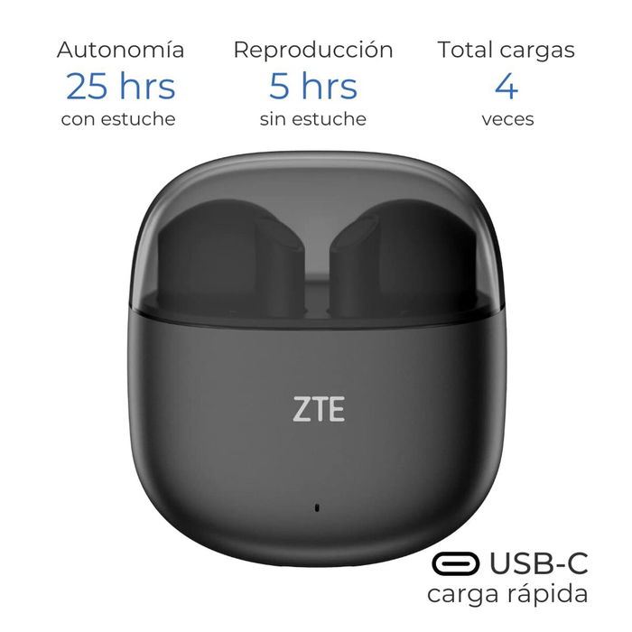 Casques Sans Fil ZTE BUDS 2 Noir