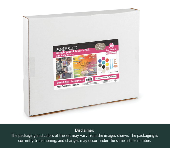 Panpastel 10 - Julia Woning avec Livre, Outils Sofft et Bande de Palettes