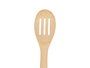 Kinvara Pala Cuchara à Rayures Bambou Blanc 7 x 30,5 x 1,7 cm (Set de 24)