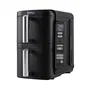 Ninja SL300EU Double Stack Friteuse sans huile - Double cuve empilable - 7,6L - 2470W - 6 programmes - Compacte pour petites cuisines