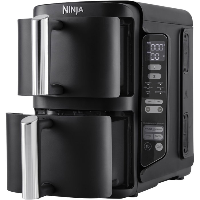 Ninja DoubleStack SL300EU - Friteuse sans huile 7,6 L - Noir