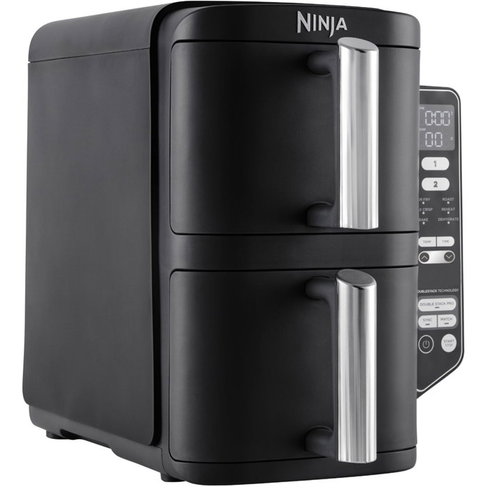 Ninja DoubleStack SL300EU - Friteuse sans huile 7,6 L - Noir