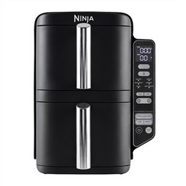 Ninja SL300EU - Friteuse à air double verticale 6 en 1 max 7,6L - 2 paniers - SYNC & MATCH - Grille incluse