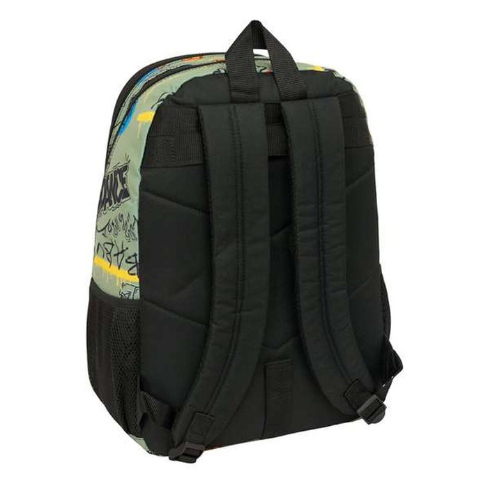 Cartable Safta Zone 32 x 44 x 16 cm Graffiti