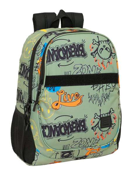 Safta Mochila avec chariot Graffiti Zone 32x44x16 cm Safta Mochila avec chariot Graffiti Zone 32x44x16 cm