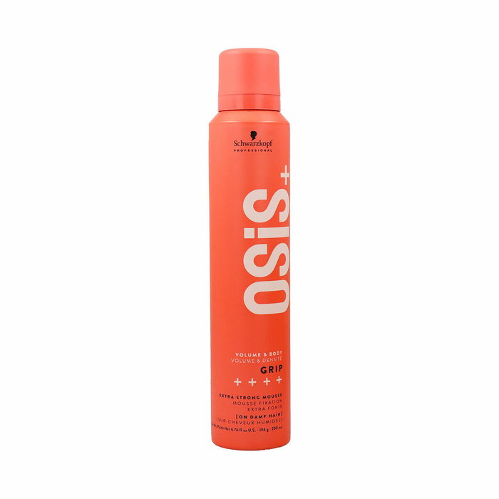 Schwarzkopf OSiS Grip Mousse Fixation Extra-Forte 200 ml Schwarzkopf OSiS Grip Mousse Fixation Extra-Forte 200 ml
