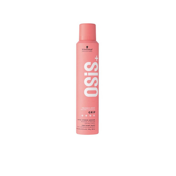 Schwarzkopf OSiS Grip Mousse Fixation Extra-Forte 200 ml Schwarzkopf OSiS Grip Mousse Fixation Extra-Forte 200 ml