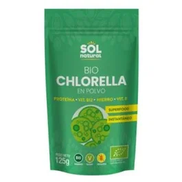 SOLNATURAL CHLORELLA poudre BIO 125g